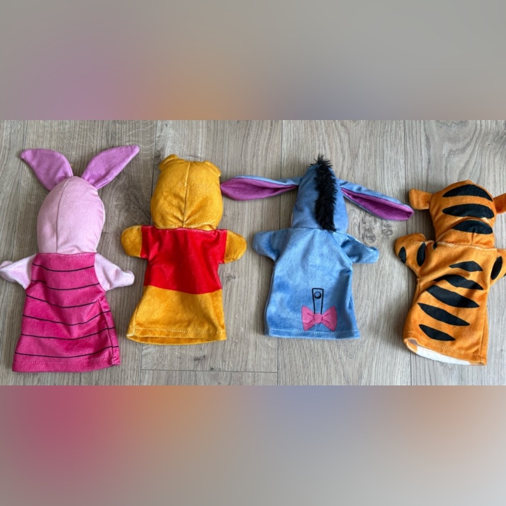 DISNEY- WINNIE THE POOH AND FRIENDS Hand Puppets - Picture 5 of 5